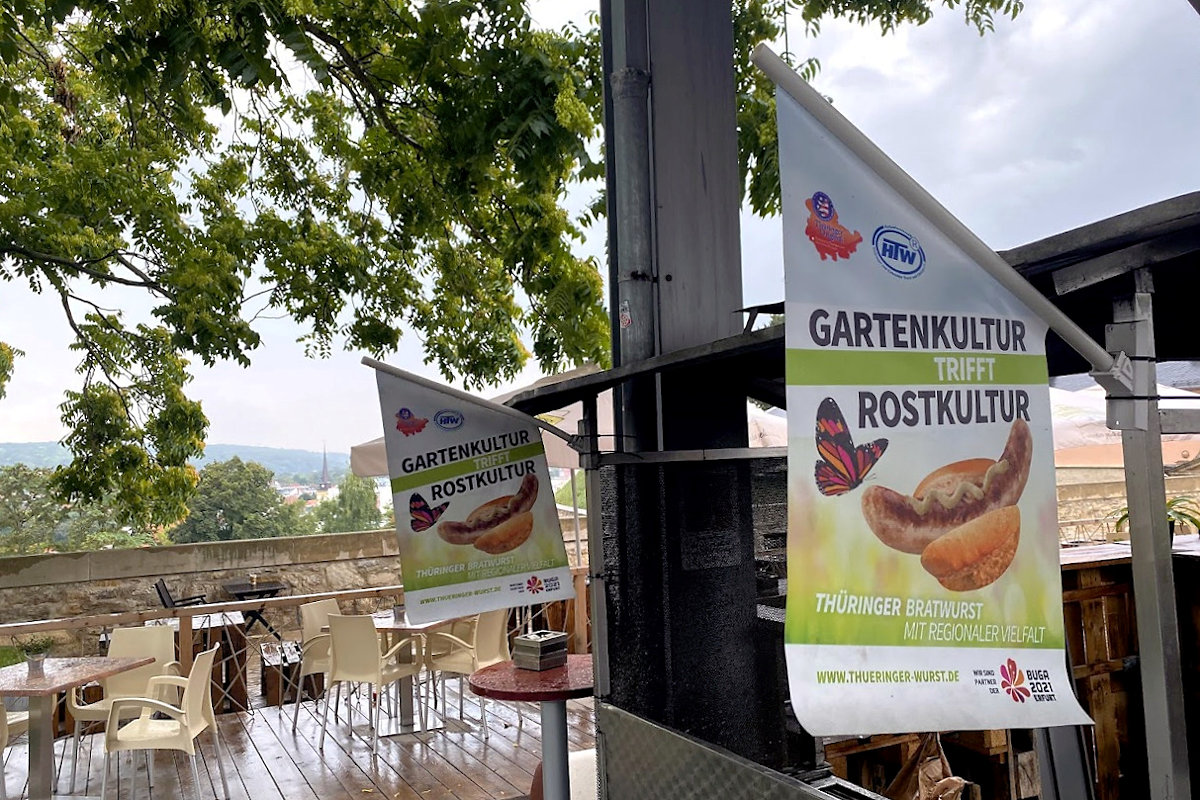 Bratwurst auf der BUGA