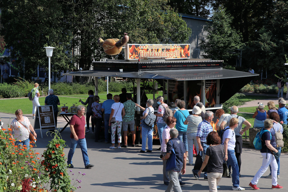 Bratwurst auf der BUGA